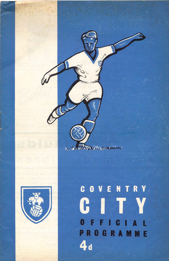 <b>Monday, August 21, 1961</b><br />vs. Coventry City (Away)